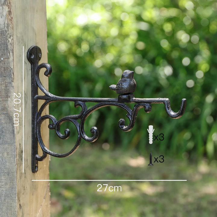 Cast iron wall hooks, American style