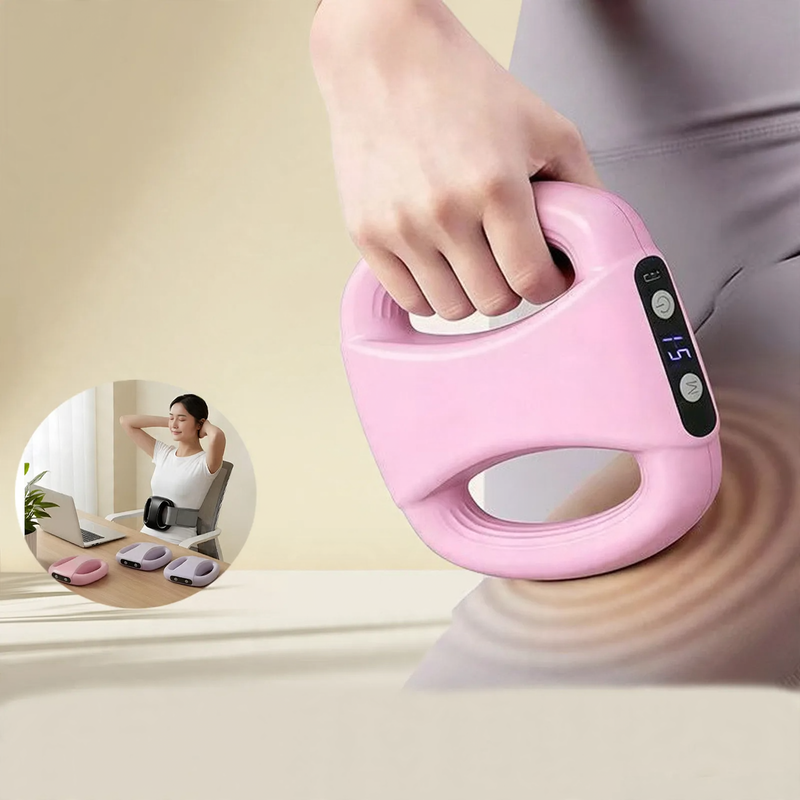 Electric fascia massage ring for the abdominal area