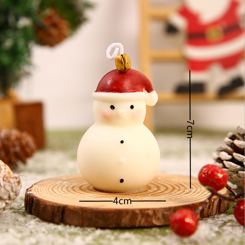 Handcrafted Christmas Scented Candle, Tree Shape