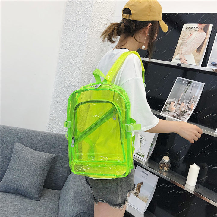 PVC Backpack, waterproof, candy colors