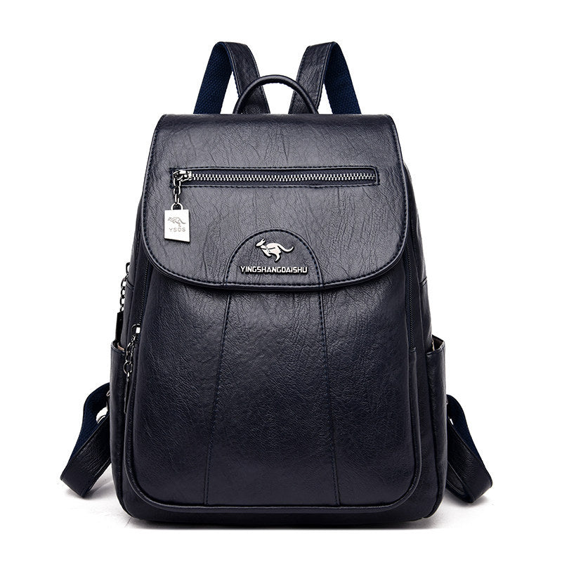 Women's Backpack, PU Leather, Vintage Style