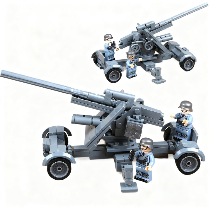 Military building blocks, small parts set