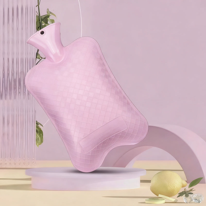 U-shaped hot water bottle for neck and shoulders