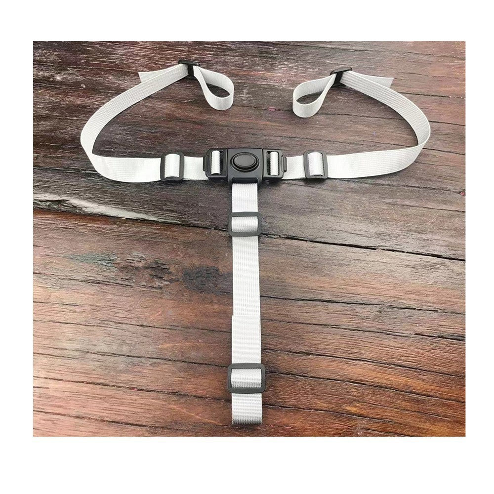 Safety belt for high chair, three-piece, made of nylon