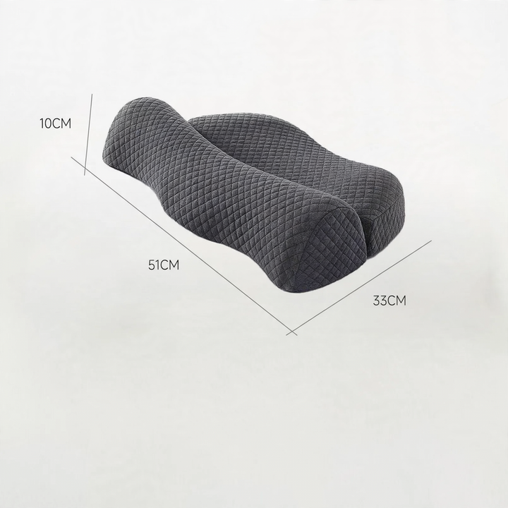 Memory foam neck support pillow with heating function