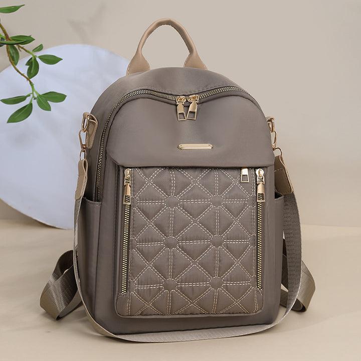 Waterproof women's backpack made of Oxford fabric