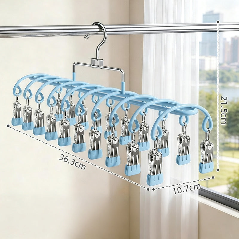 Clothespin set with 20 clips