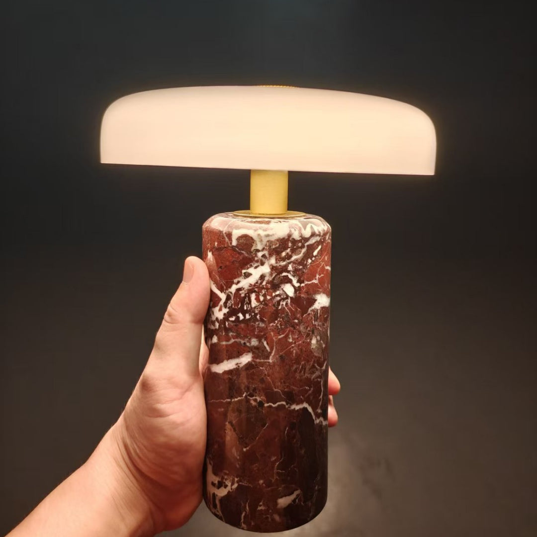 Table lamp 5809 with marble base and LED