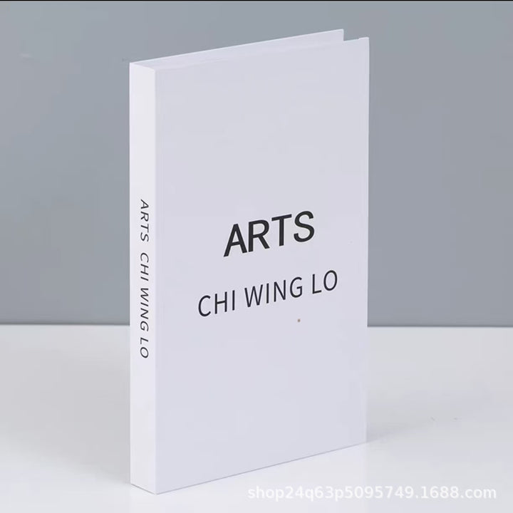 Decorative art book, Nordic-minimalist