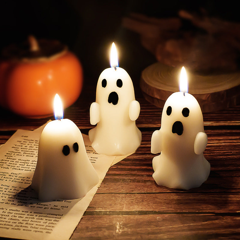 Scented candle made of soy wax, handmade