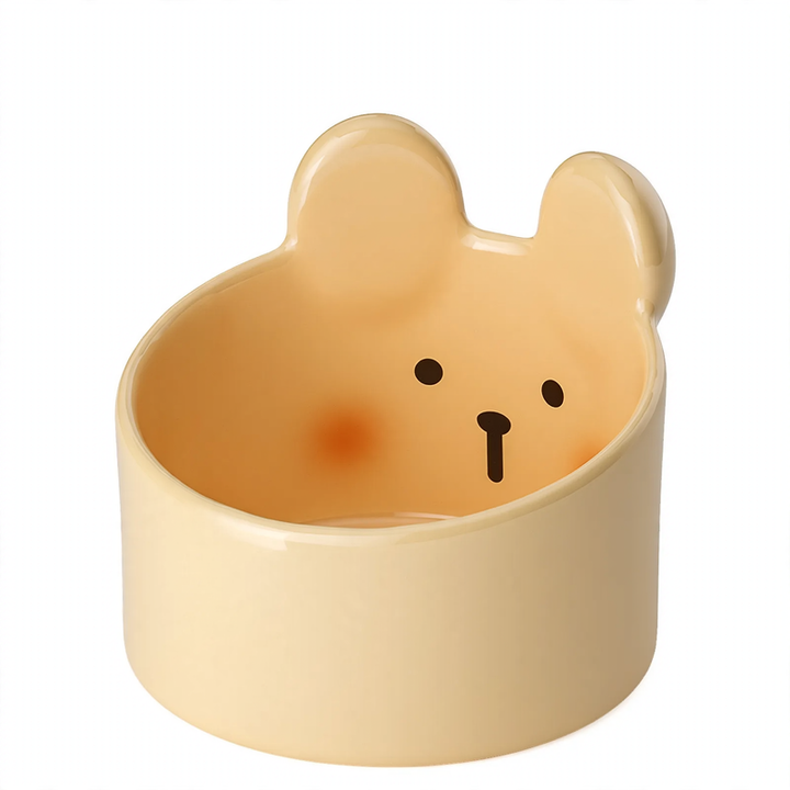 Ceramic bowl for cats and dogs, large size