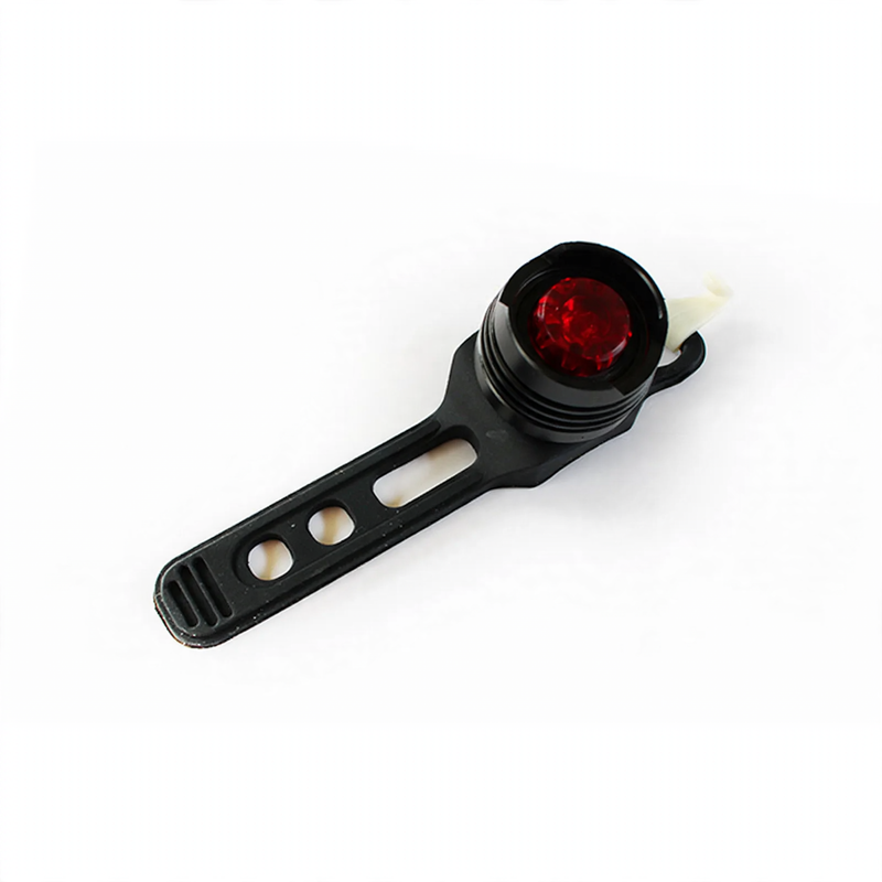 Bicycle rear light with battery