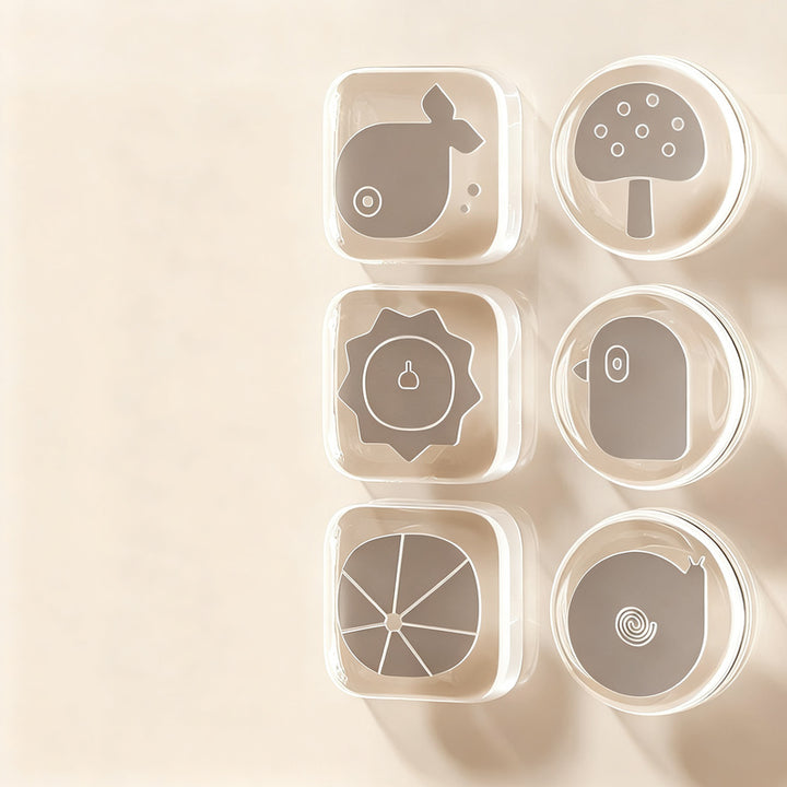 Silicone shock absorption buffer transparent