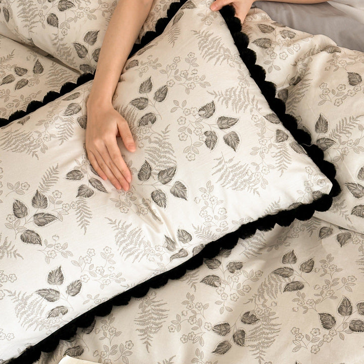 Cotton bedding set, mother-baby quality, floral pattern