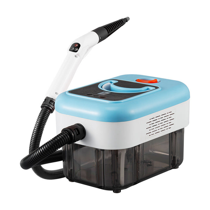 Portable steam cleaner for floors and surfaces