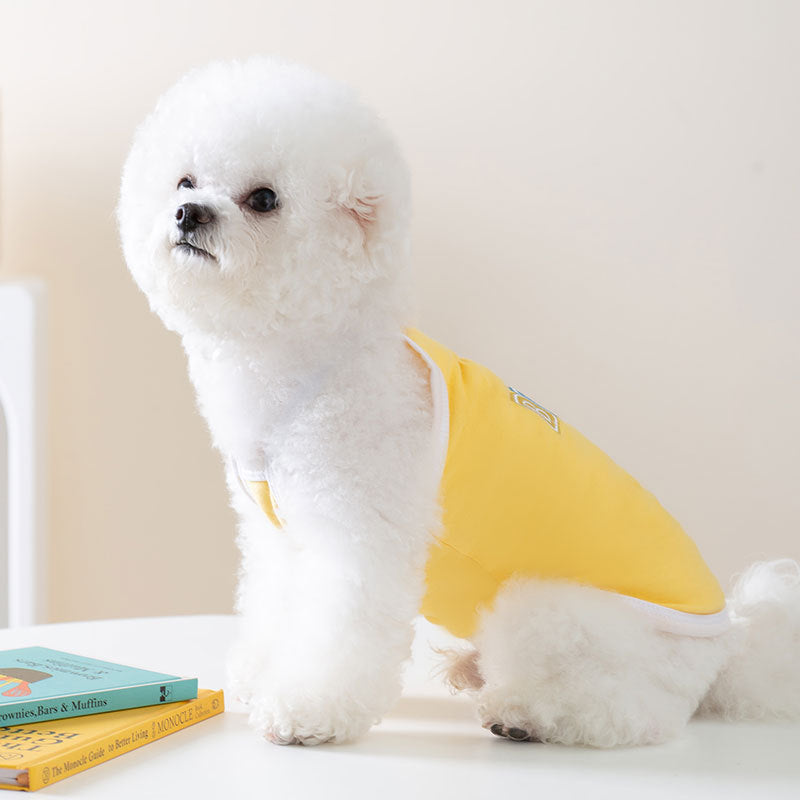 Dog harness dress with bow