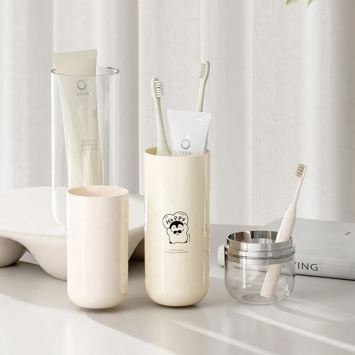 Travel Dental Care Set with Storage