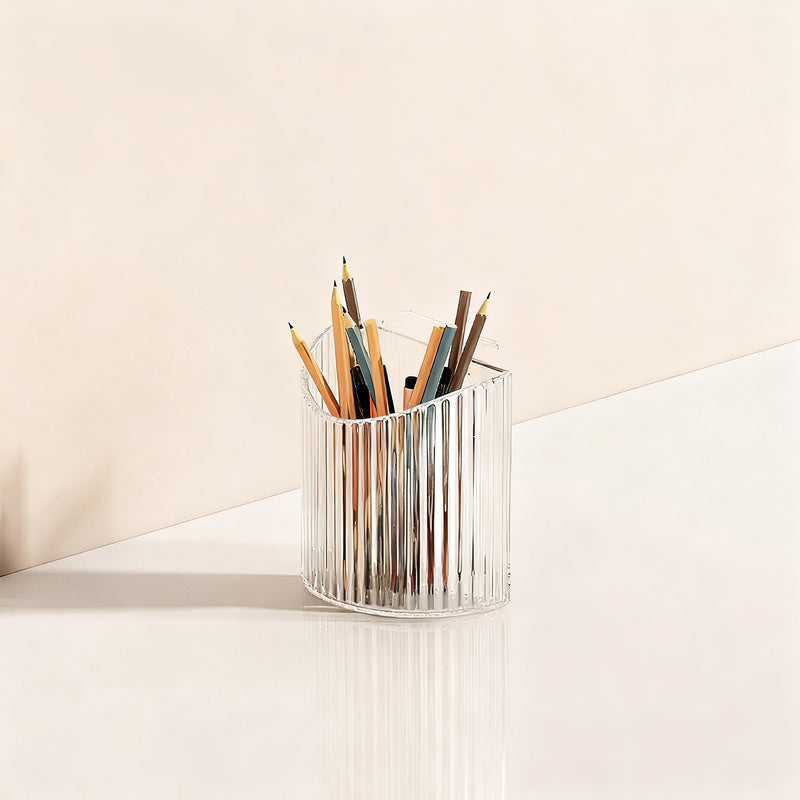 Transparent book holder for desk