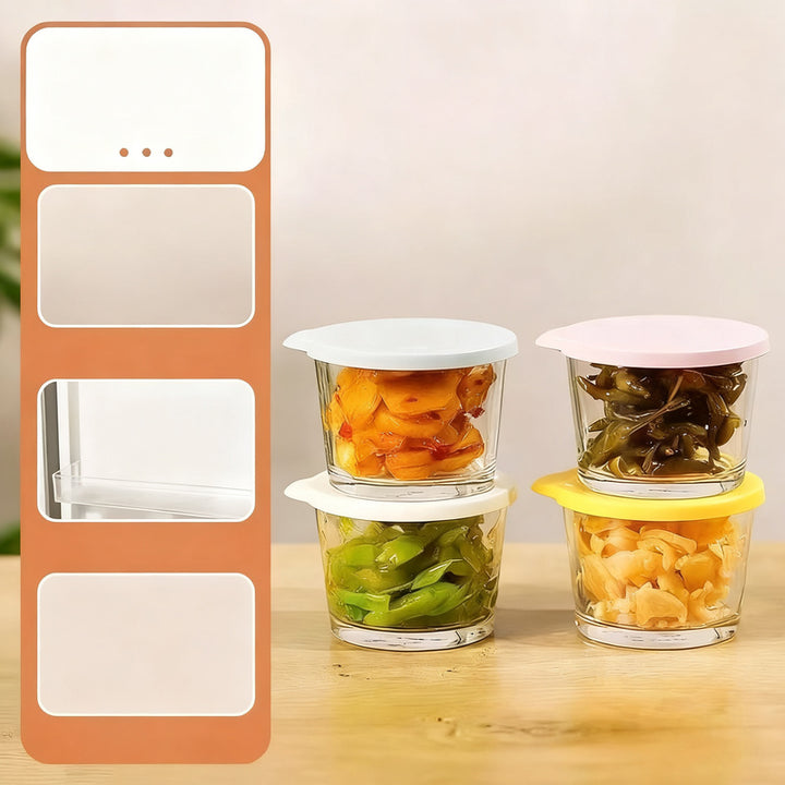 Glass jar with lid, 500 ml