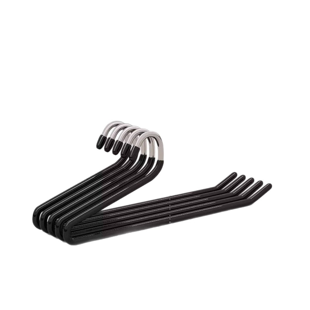 Pants hanger with non-slip clips