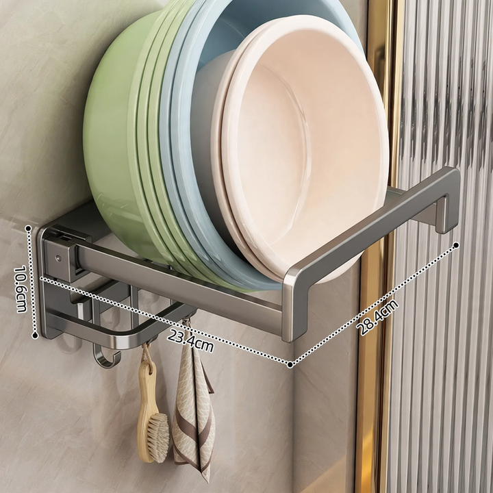 Wall mount for sink and bathing utensils