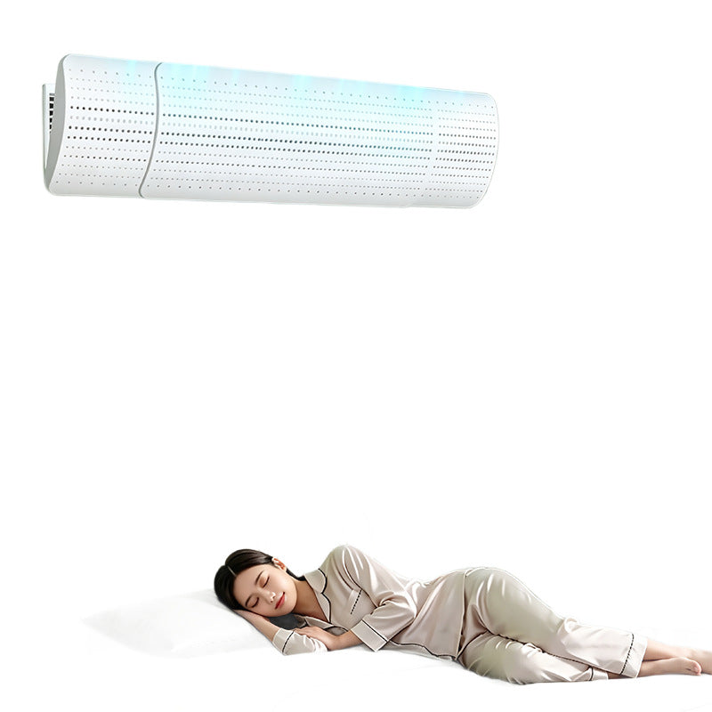 Air conditioning wind deflector for ceiling cassette