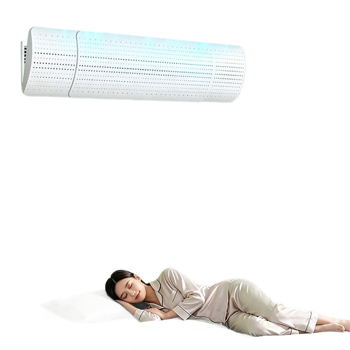 Air conditioning wind deflector for ceiling cassette