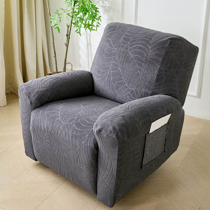 Sofa cover, elastic, geometric pattern