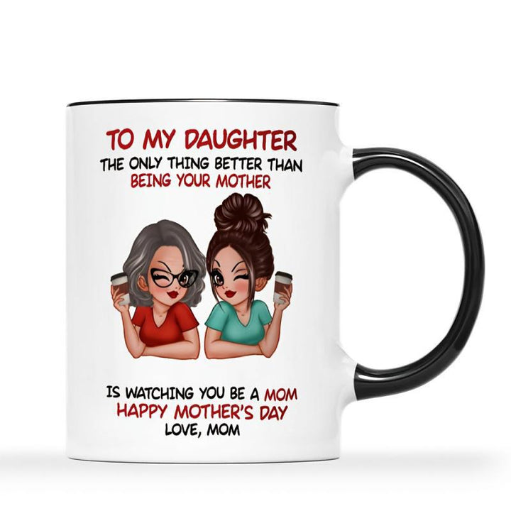 Personalized ceramic mug, 350–450 ml