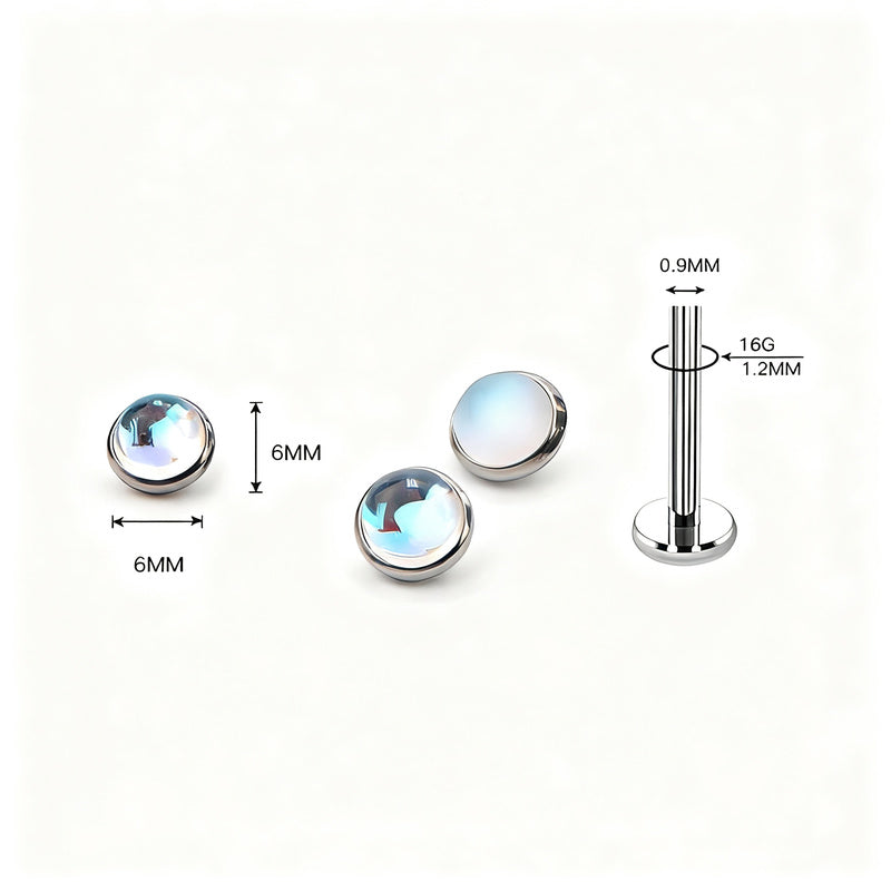 Titan Piercing bar with internal thread