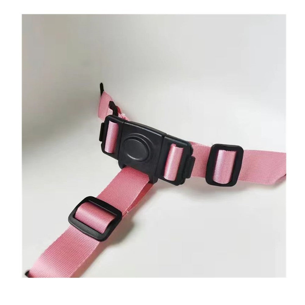 Safety belt for high chair, three-piece, made of nylon