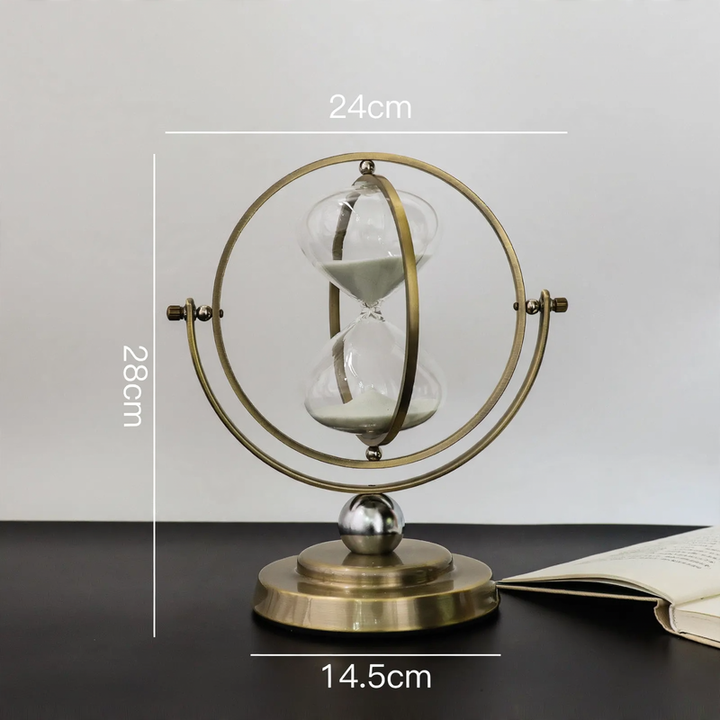 Globus decorative figure, transparent, modern design