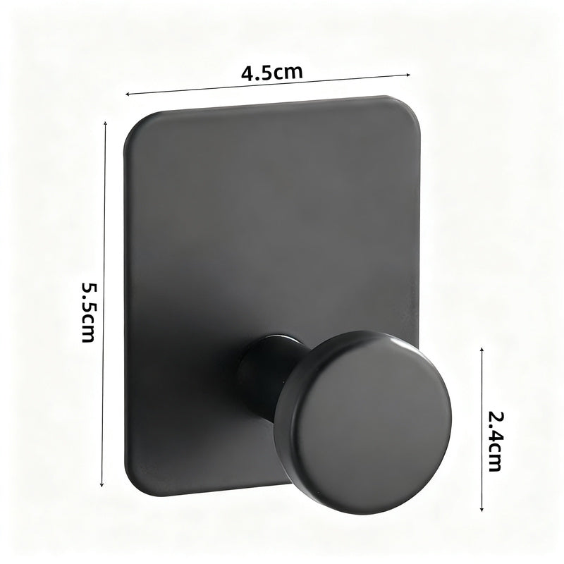 Stainless steel wall hooks, adhesive, bathroom and kitchen