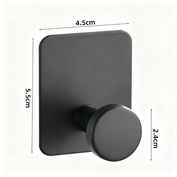 Stainless steel wall hooks, adhesive, bathroom and kitchen