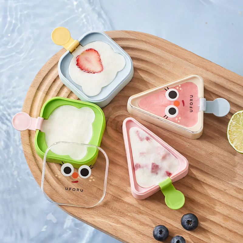 Silicone mold for ice and popsicles
