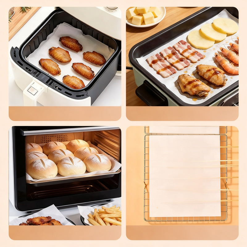 Silicone baking paper, double-sided