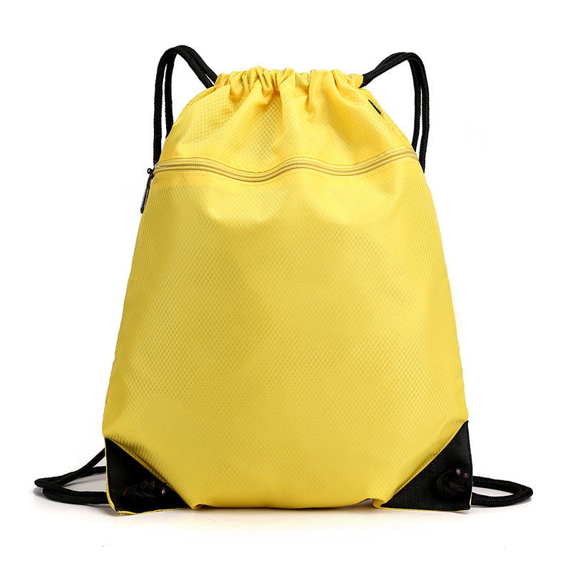 Waterproof backpack with drawstring, Oxford fabric