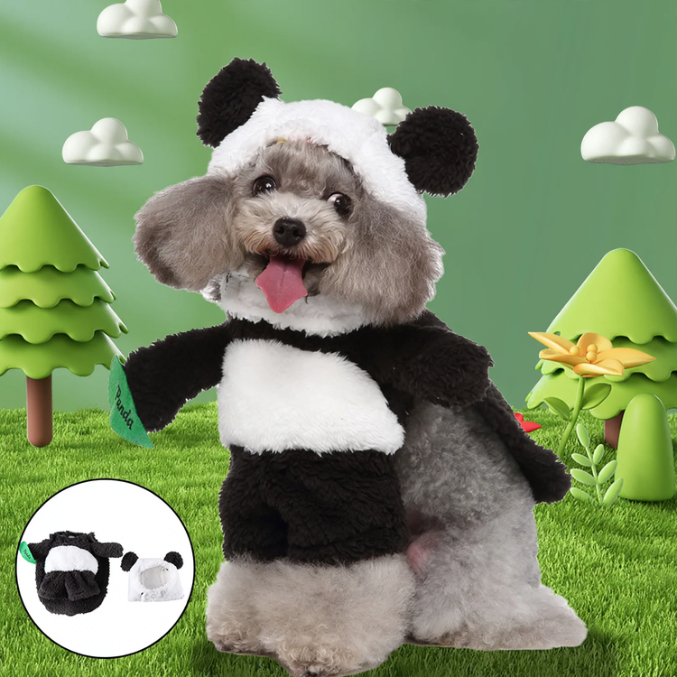 Dog clothing with costume design, polyester