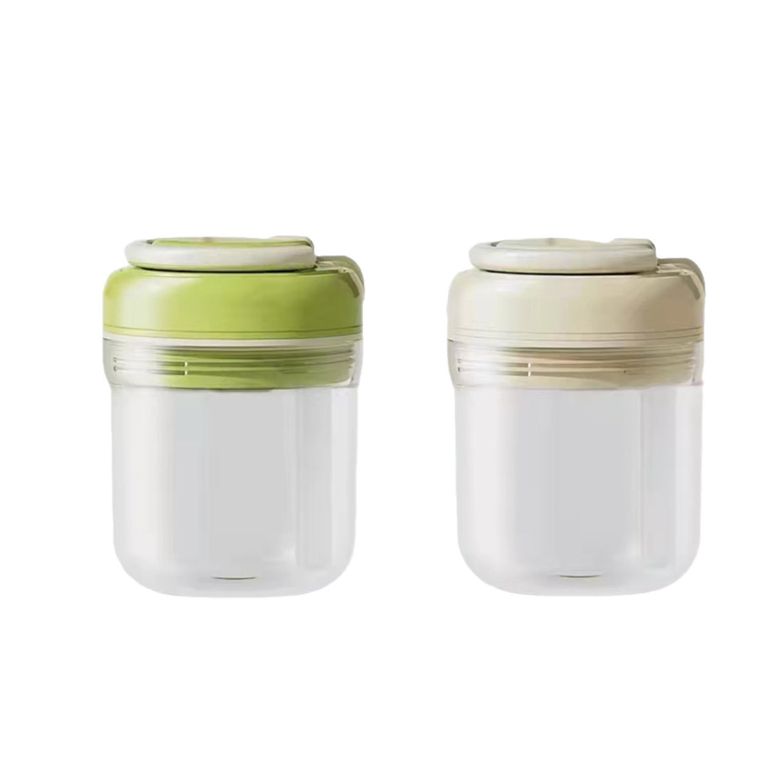 3-in-1 ice cube drinking cup with integrated ice compartment
