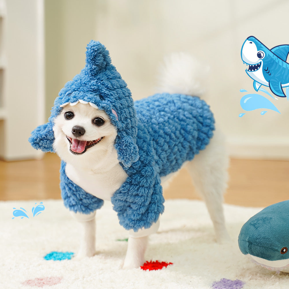 Transformational suit for dogs and cats, thickened