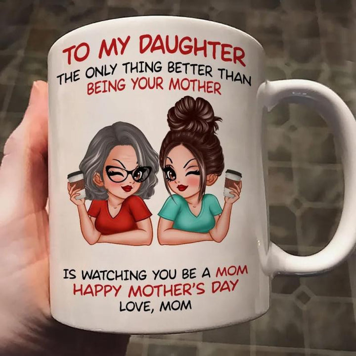 Personalized ceramic mug, 350–450 ml