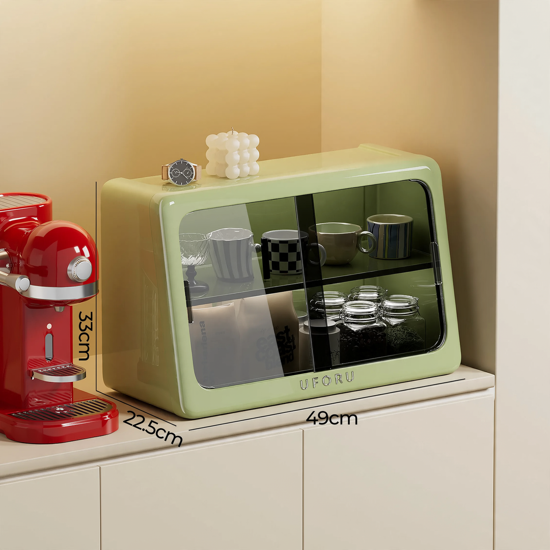 Double-layer cup rack made of plastic