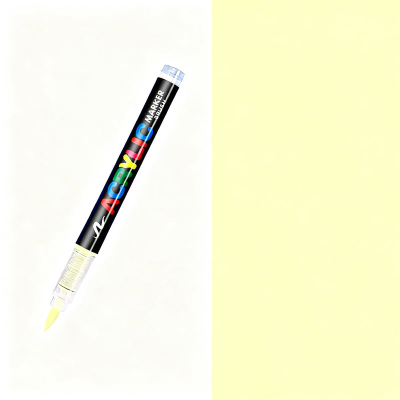 Acrylic Marker Set, 12–168 Colors, Pre-filled