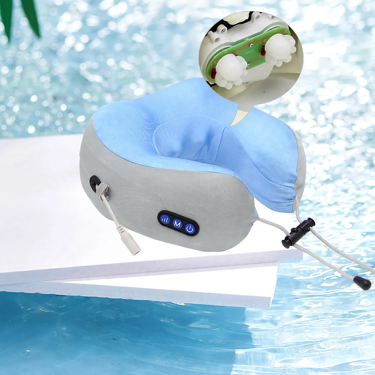 Electric Neck Massager Pillow with USB Charging