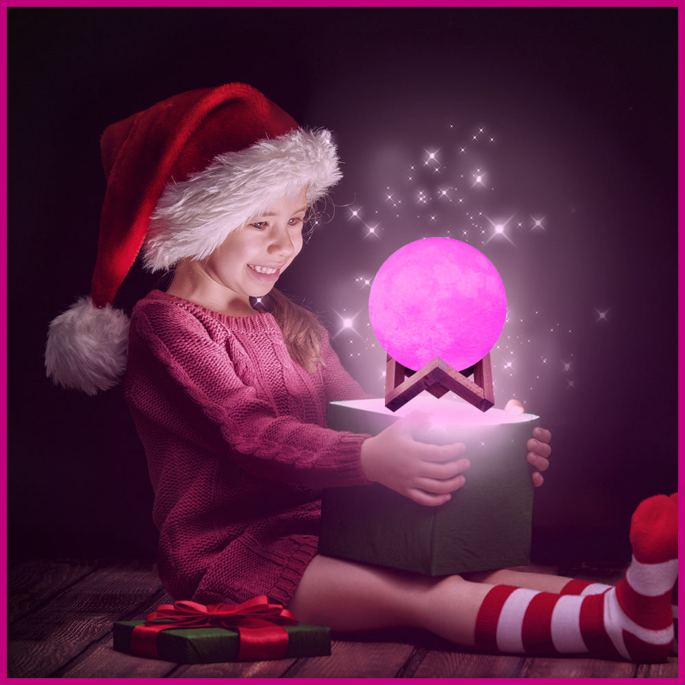 LED-Mouth lamp with Bluetooth speaker and touch control