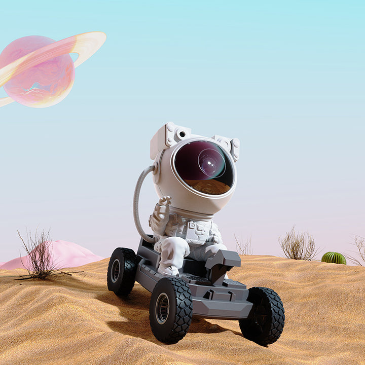 Moon vehicle projection light with Bluetooth and white noise