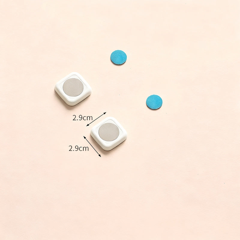Magnetic wall mount for remote controls, no drilling