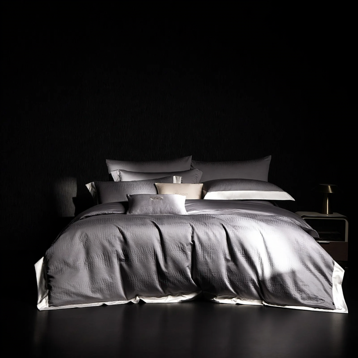 Bedding made of long-staple cotton, 4-piece