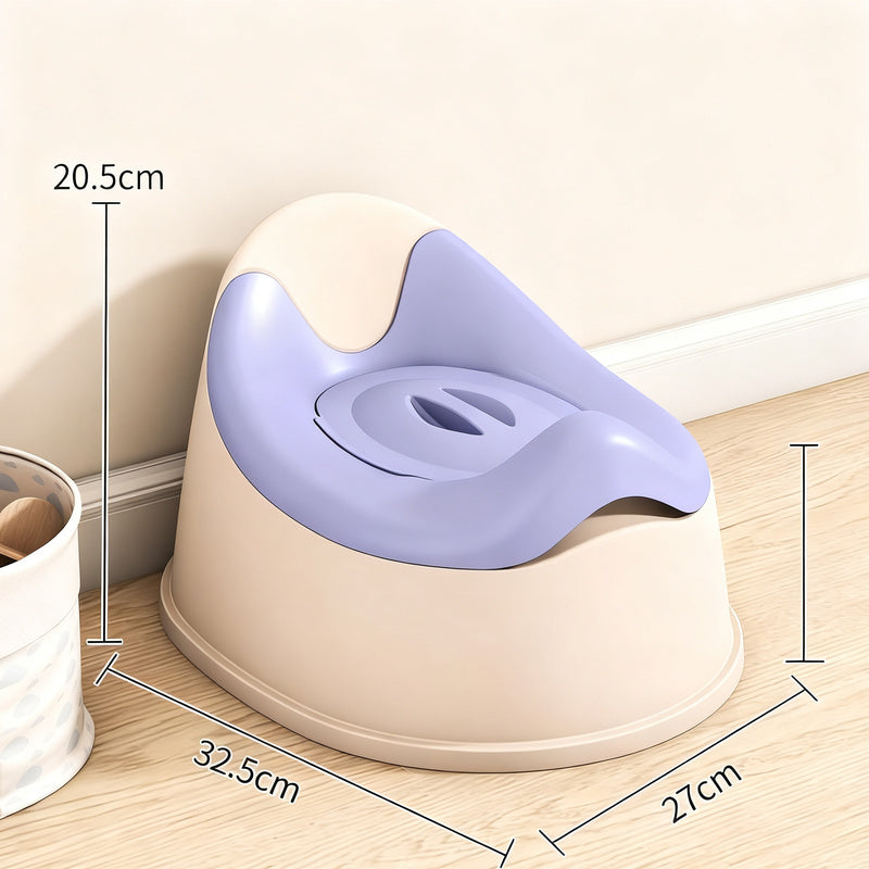 Child potty made of plastic
