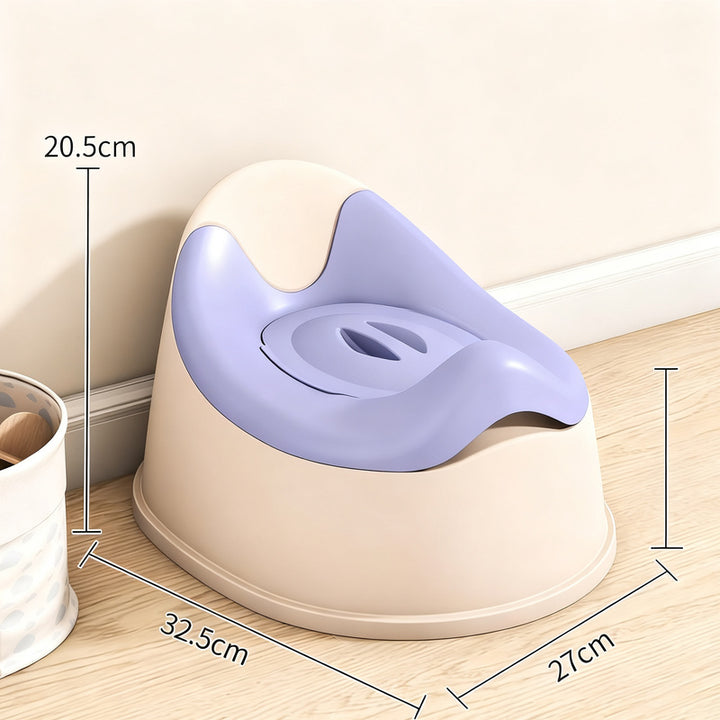 Child potty made of plastic